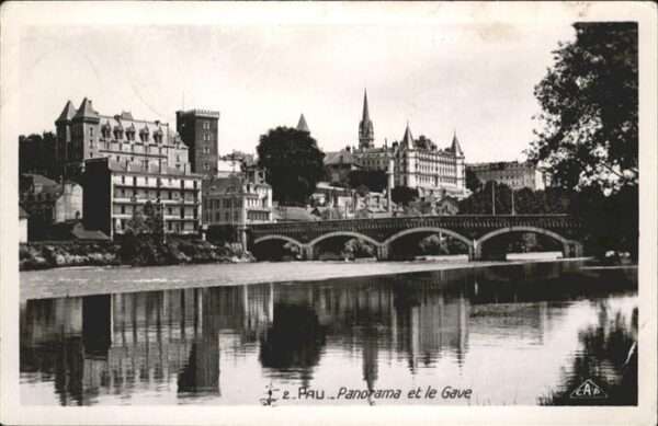 Pau 64 Panorama et la Gave