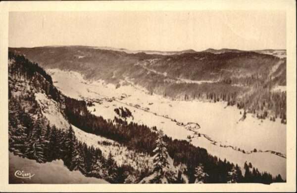 Mijoux Vue prise de la Faucille