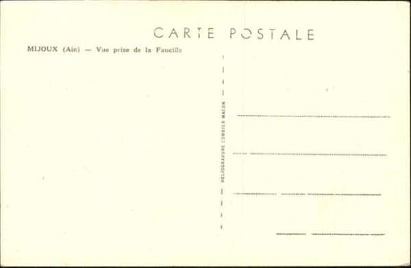 Mijoux Vue prise de la Faucille – Bild 2