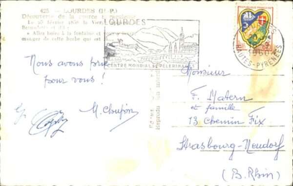 Lourdes Hautes Pyrenees La fontaine – Bild 2