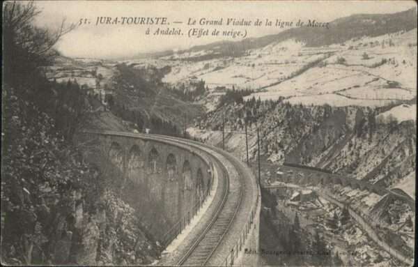 Morez Jura-Touriste Le Grand Viaduc de la lig