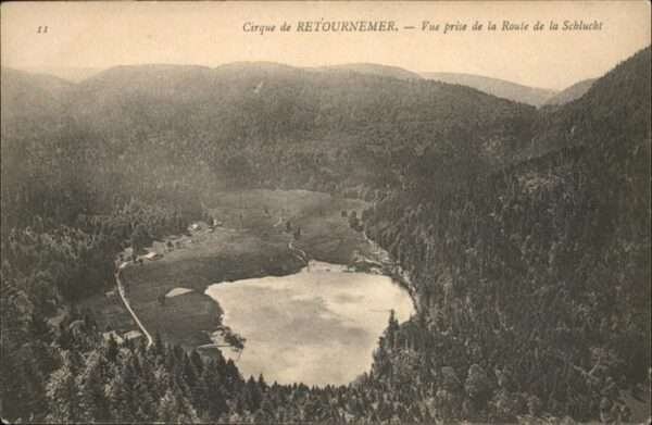 Labaroche Cirque de Retournemer Route de la Schlu