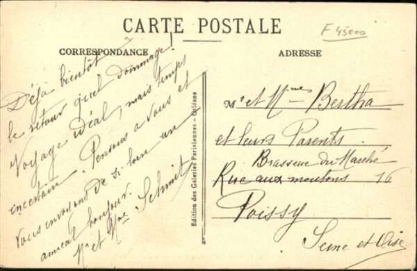 Orleans Loiret La Rue Jeanne-d_Arc et la Cathedrale – Bild 2