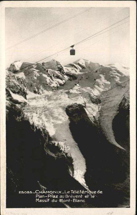 Chamonix Le Teleferique de Plan-Praz au Brevent