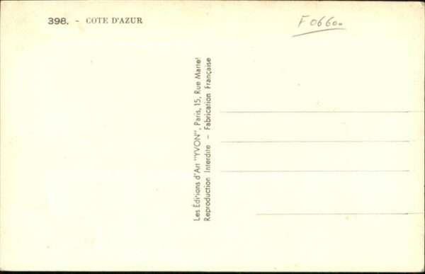 Nice Alpes Maritimes Cap Martin Cap Ferrat Chaines des Alpes – Bild 2