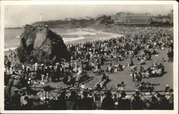 Biarritz Pyrenees Atlantiques La grande Plage