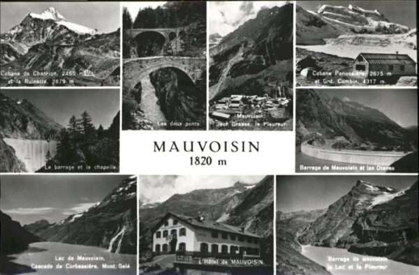 Mauvoisin Barrage de Mauvoisin Lac de Mauvoisin l