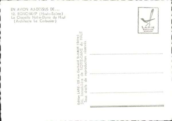 Ronchamp En avion au-dessus La Chapelle Notre-Da – Bild 2