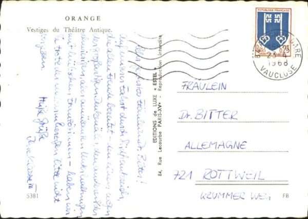Orange Vaucluse Vestiges du Theatre Antique – Bild 2