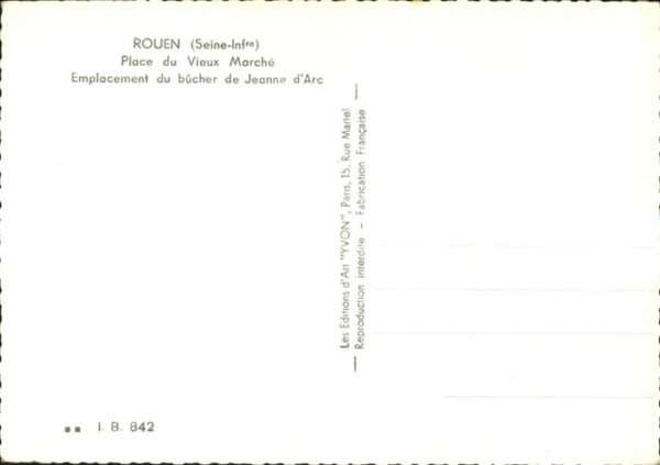 Rouen Place du Vieux Marche – Bild 2