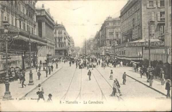 Marseille Bouches-du-Rhone La Cannebiere
