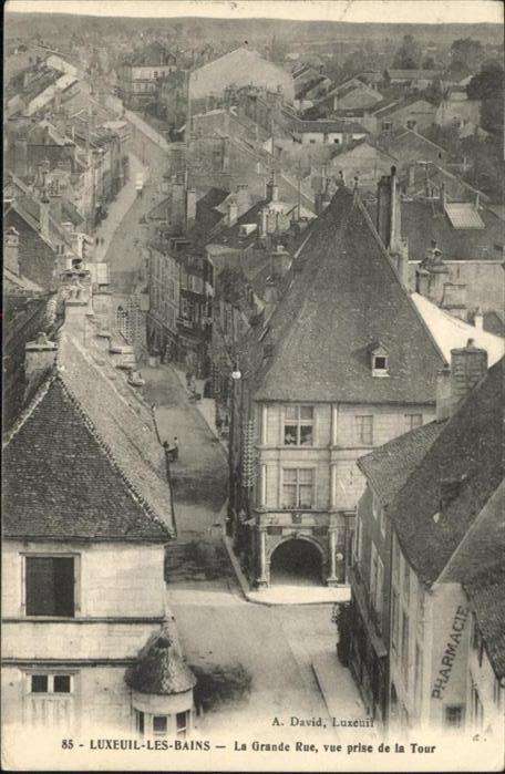 Luxeuil-les-Bains La Grande Rue
