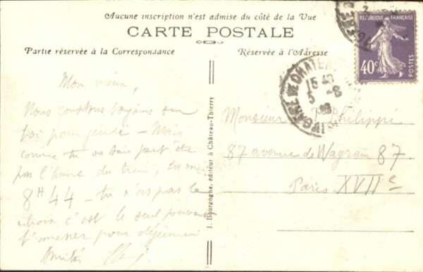 Chateau-Thierry La Ville et la Chateau au XVII siecle – Bild 2