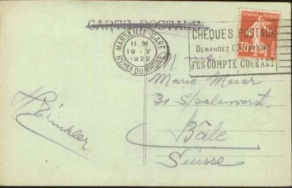 Marseille Bouches-du-Rhone Exposition Coloniale 1922 Le Grand Pala – Bild 2