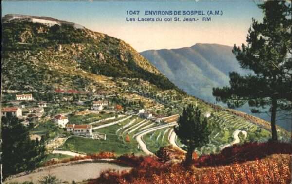 Sospel Les Lacets du col St. Jean