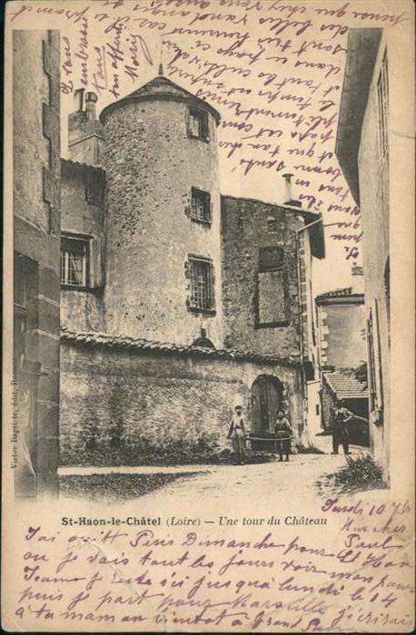 Saint-Haon-le-Chatel Une Tour du Chateau Loire