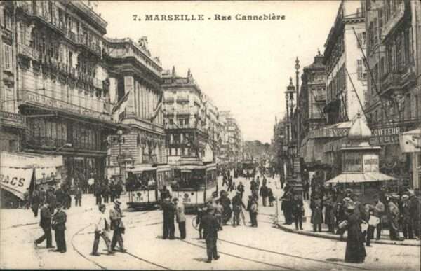 Marseille Bouches-du-Rhone Rue Cannebiere