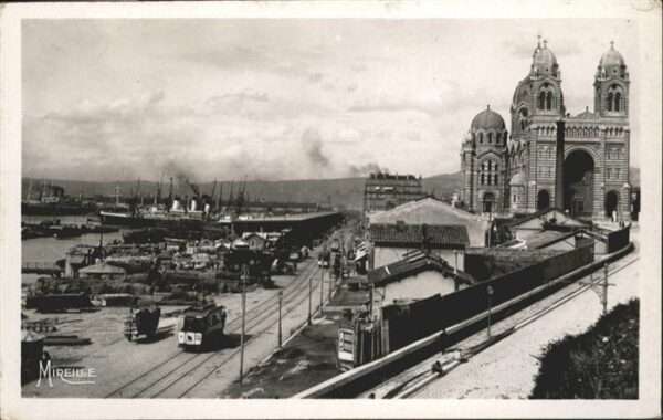 Marseille Bouches-du-Rhone La Cathedrale le Quai de la Joliette