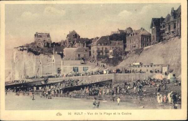 Ault Somme Vue de la Plage le Casino