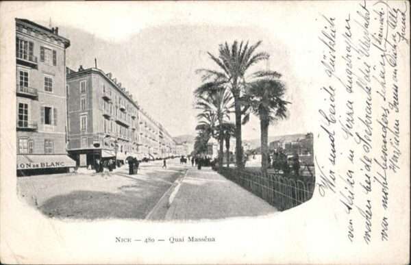 Nice Alpes Maritimes Quai Massena