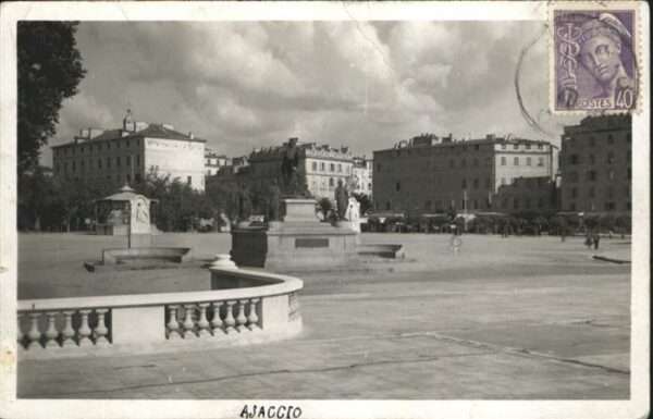 Ajaccio La Place du Diamant