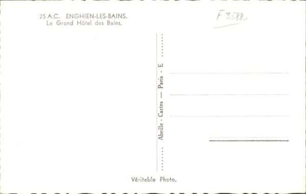 Enghien-les-Bains Le Grand Hotel des Bains – Bild 2