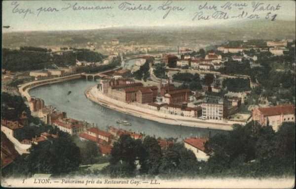 Lyon France Panorama