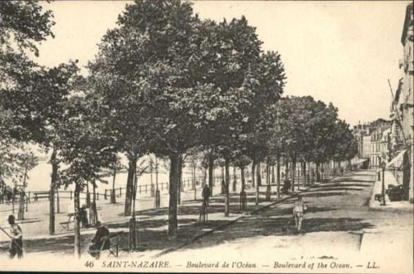 Saint-Nazaire Loire-Atlantique Boulevard d l'Ocean
