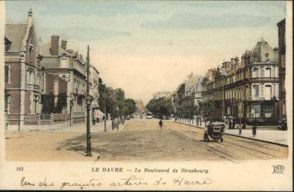 Le Havre Le Boulevard de Strasbourg