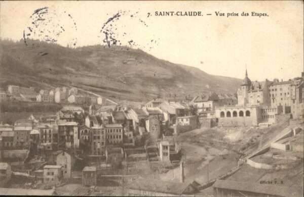 Saint-Claude Vue prise des Etapes
