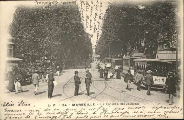 Marseille Bouches-du-Rhone Le Cours Belsunce