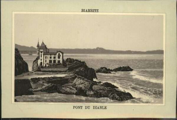 Biarritz Pyrenees Atlantiques Pont du Diable