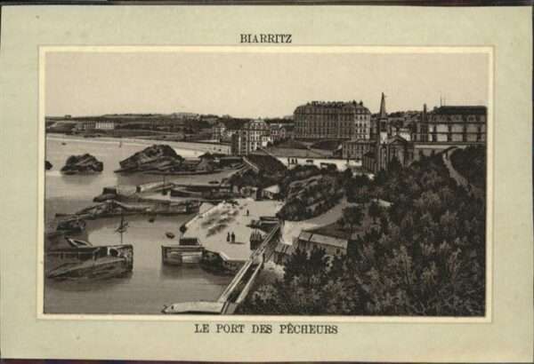 Biarritz Pyrenees Atlantiques Le Port des Pecheurs