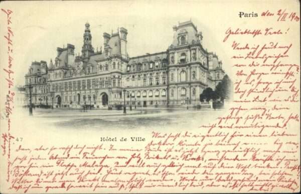 Paris Hotel de Ville