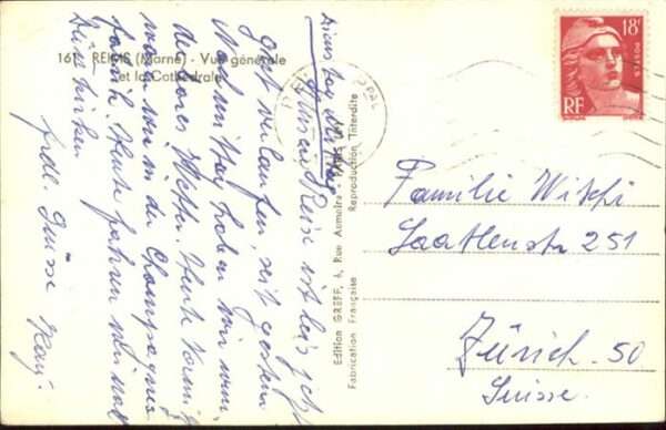 Reims Champagne Ardenne La Cathedrale – Bild 2