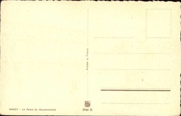 Nancy Lothringen Le Palais du Gouvernement – Bild 2