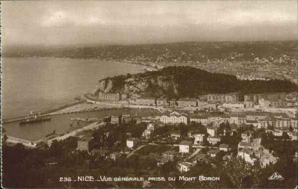 Nice Alpes Maritimes Vue generale prise du Mont Boron