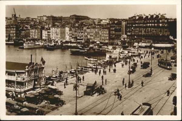 Marseille Bouches-du-Rhone Le Quai des Belges Strassenbahn