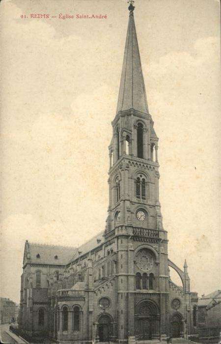 Reims Champagne Ardenne Eglise Saint-Andre