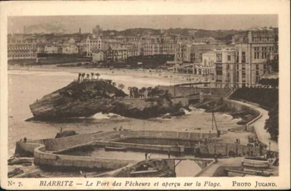 Biarritz Pyrenees Atlantiques Le Port des Pecheurs