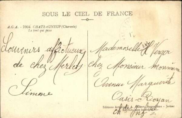 Chateauneuf-sur-Charente La font qui pisse – Bild 2