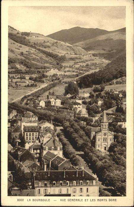 La Bourboule Les Monts dore