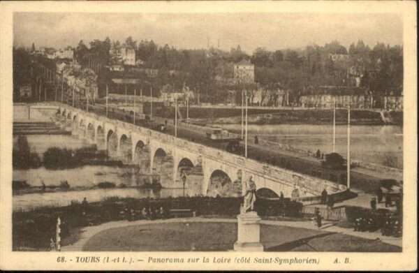 Tours Indre-et-Loire La Loire le Pont