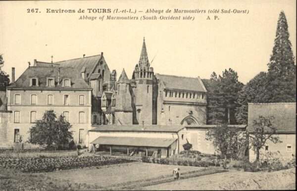 Tours Indre-et-Loire Abbaye de Marmoutiers