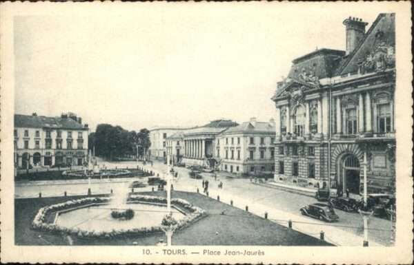 Tours Indre-et-Loire Place Jean-Jaures