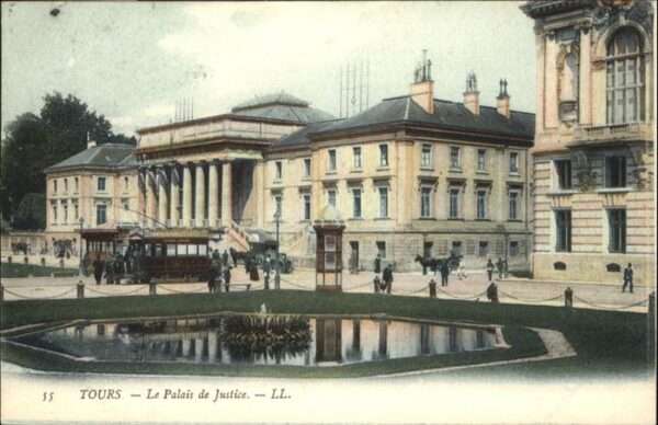Tours Indre-et-Loire Le Palais de Justice