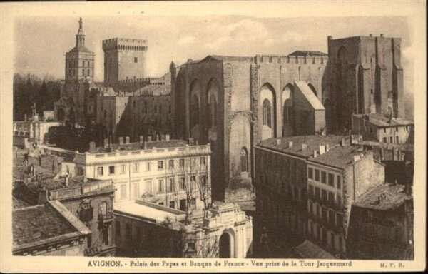 Avignon Vaucluse Palais des Papes de Banque de France
