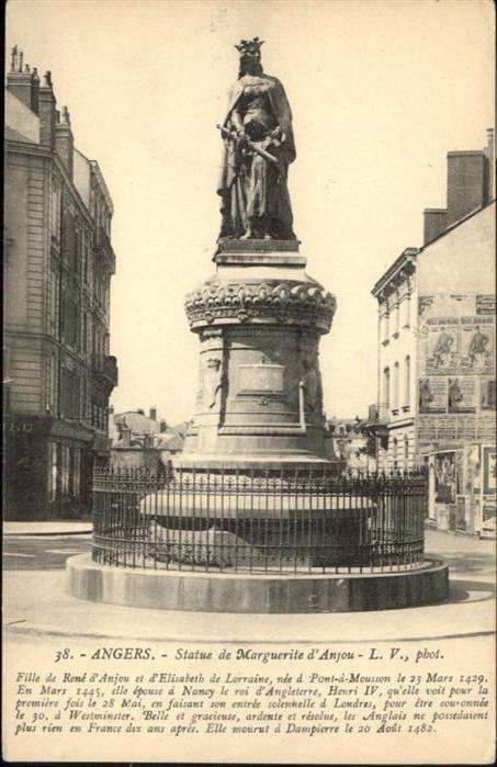 Angers Statue de Marguerite d_Anjou