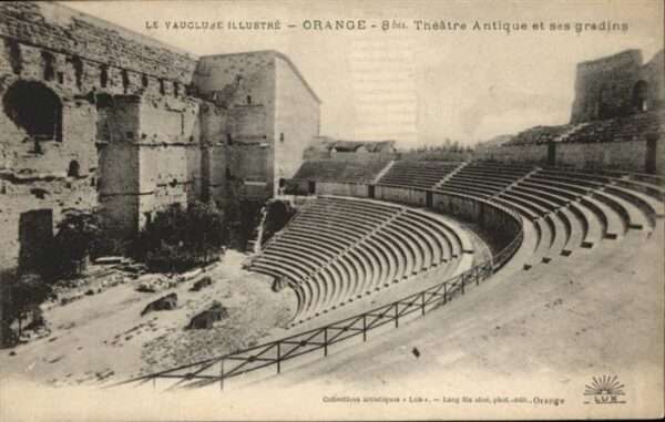 Orange Vaucluse Theatre Antique et ses gradins