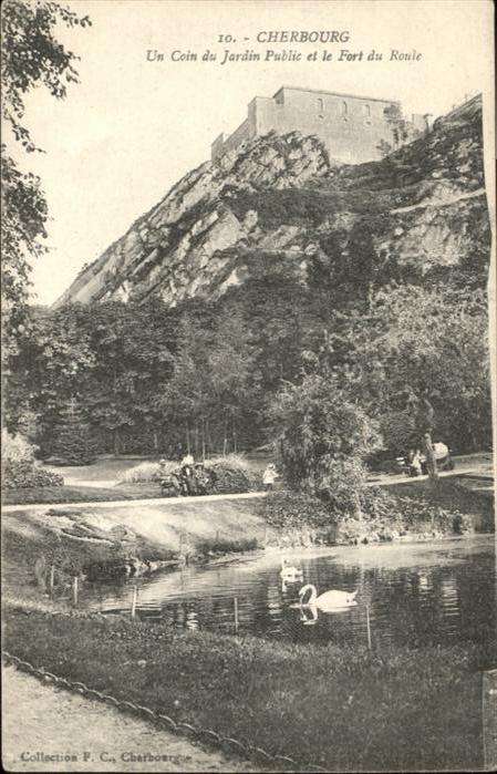 Cherbourg Jardin Public le Fort du Roule